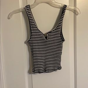 striped tank top